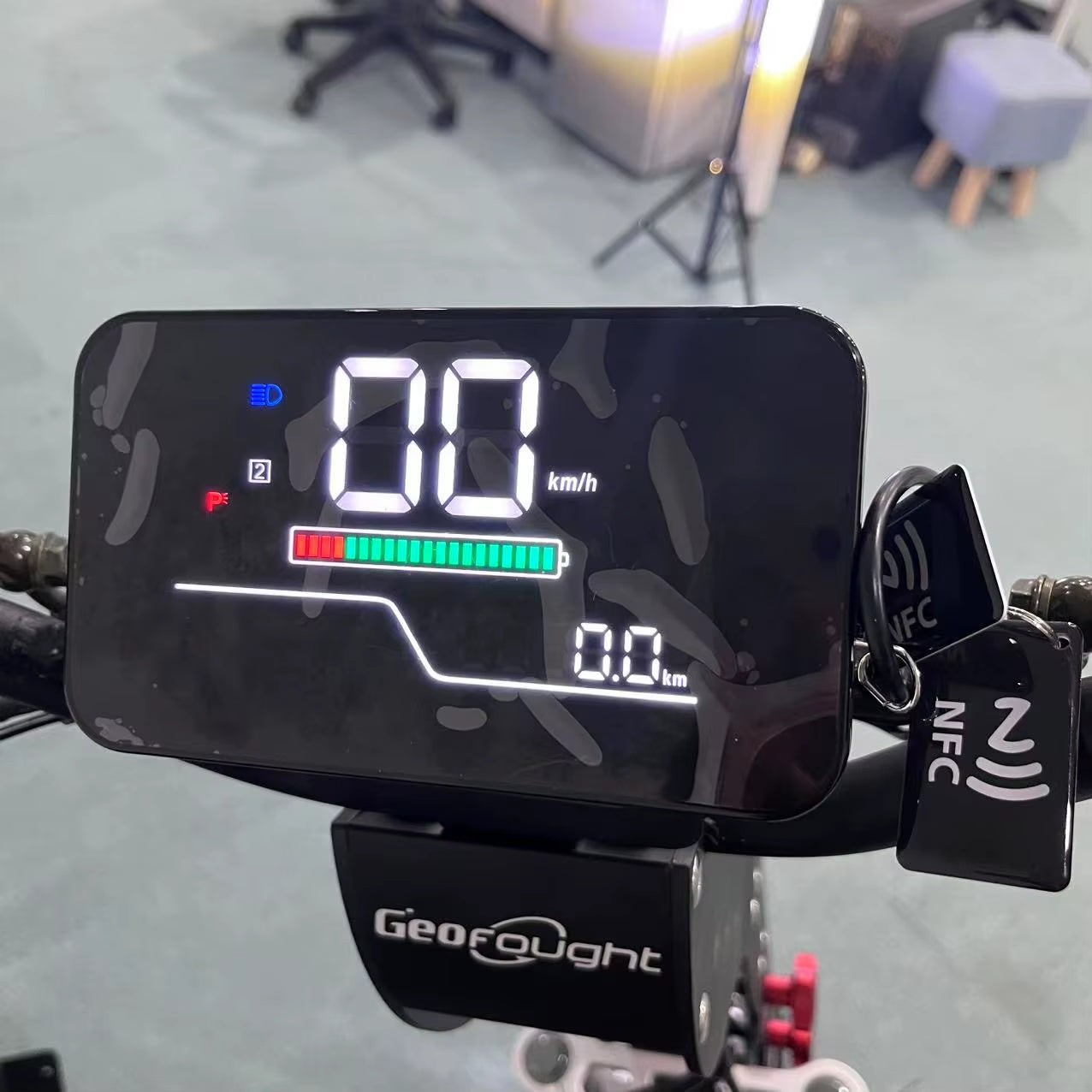 NFC Start 72V 15000W 150A 180A Fast Speed 110-140KMH 70-90MPH Electric Scooter 16 Inch Fat Tire E Scooters with Steering Damper