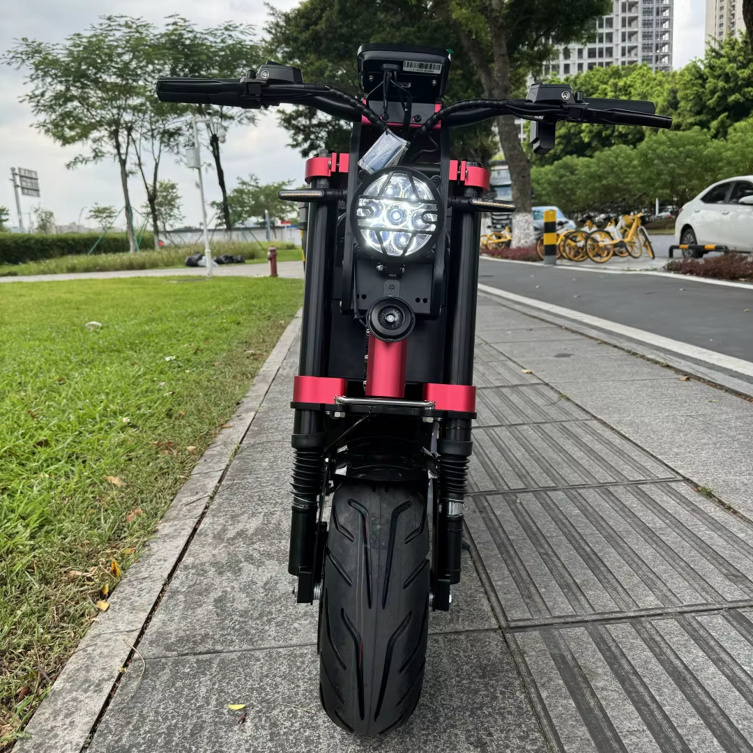 Powerful Dual Motor Escooter Fast 100 Km/H 72V 10000W Long Range Fat Tyre Off-Road Adult Motorcycle Electric Scooter with Seat