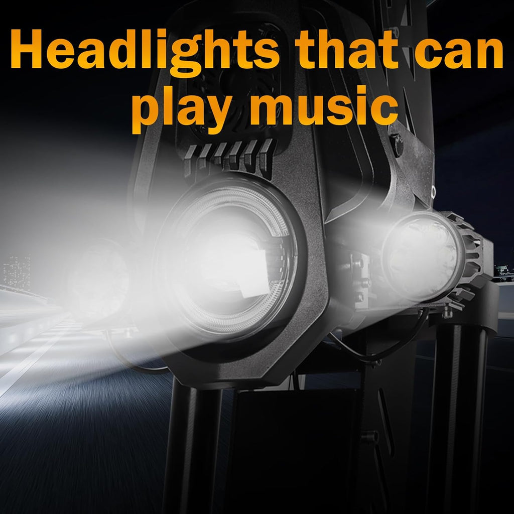 T90 Pro 72V10000W Electric Scooter for Adults, Dual Motor, 68 MPH Max Speed, Removable Battery, 14" Off-Road Tires, Music Light, Waterproof, 65 Mile Range, Fast E-Scooter