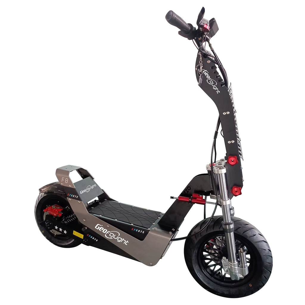NFC Start 72V 15000W 150A 180A Fast Speed 110-140KMH 70-90MPH Electric Scooter 16 Inch Fat Tire E Scooters with Steering Damper