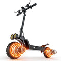 Off Road Electric Scooter for Adults, 3000W Dual Motors, up to 35 MPH & 70 Miles Range, 48V 20Ah Battery, 11" All-Terrain Tires, NFC Unlock, Foldable Fast E-Scooter, Dual Suspension for Commuting
