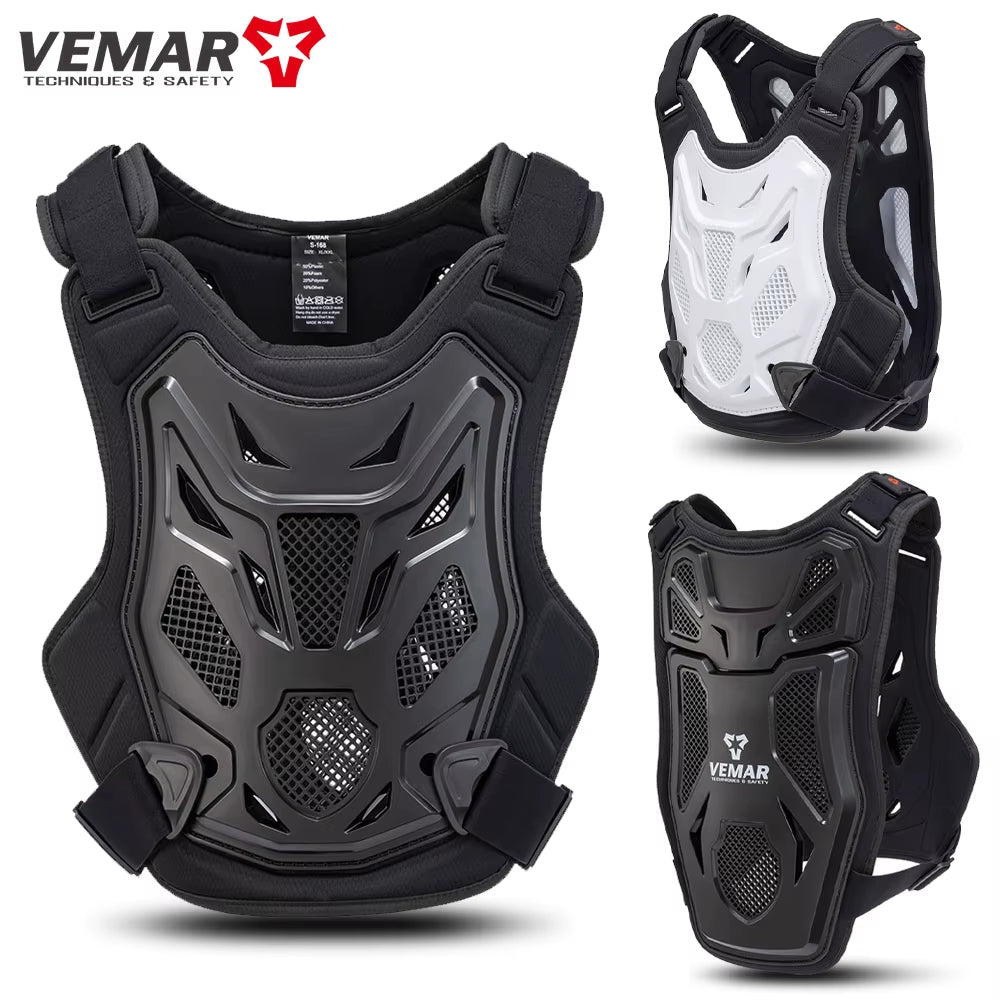 Men'S Motorcycle Riding Armor Vest Off-Road Racing Armor Vest Anti-Collision Motocross Protection Vest Dirt Bike Protection Vest