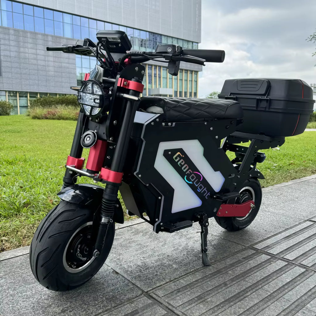 Powerful Dual Motor Escooter Fast 100 Km/H 72V 10000W Long Range Fat Tyre Off-Road Adult Motorcycle Electric Scooter with Seat